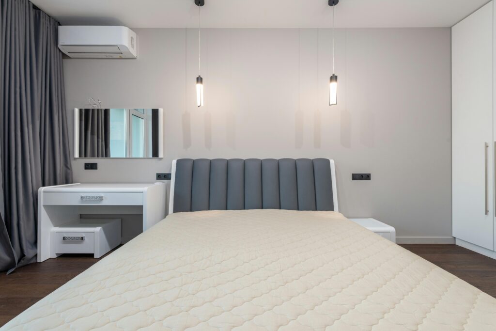 Bed in Hotel Room